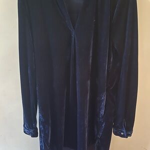 Umgee Midnight Velvet Dress